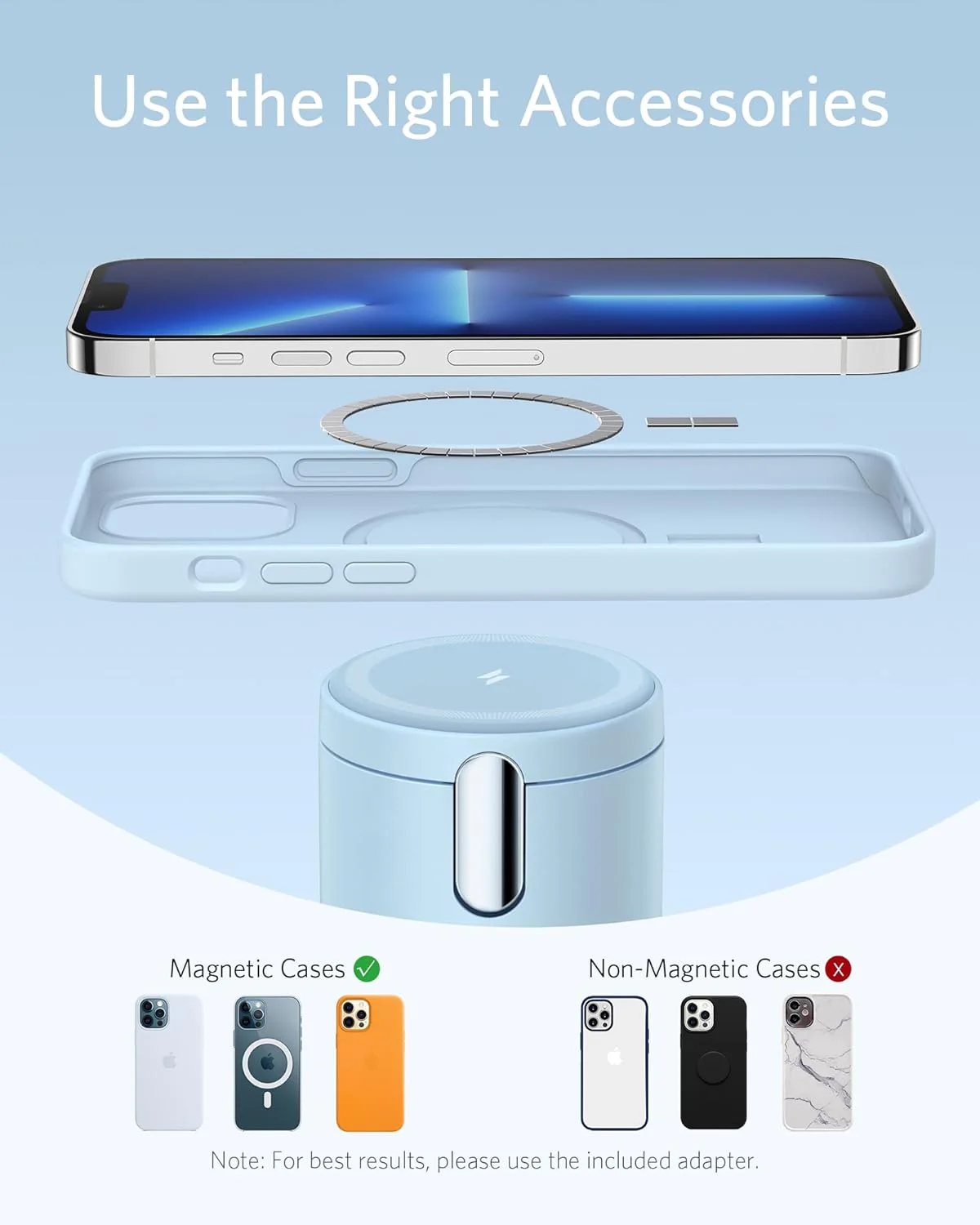 Anker 623 Magnetic Wireless Charger (MagGo) - Image 3