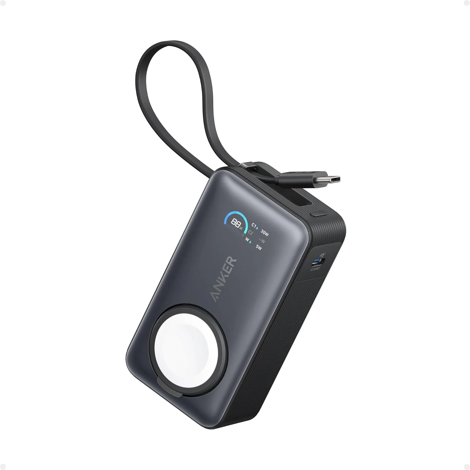 Anker MagGo Power Bank 10K, 35W, 5000 mAh