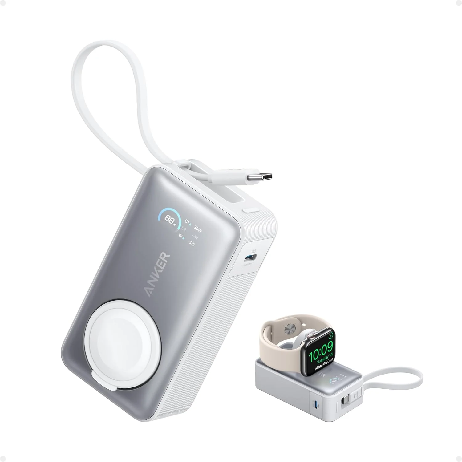 Anker MagGo Power Bank 10K, 35W, 5000 mAh - Image 2