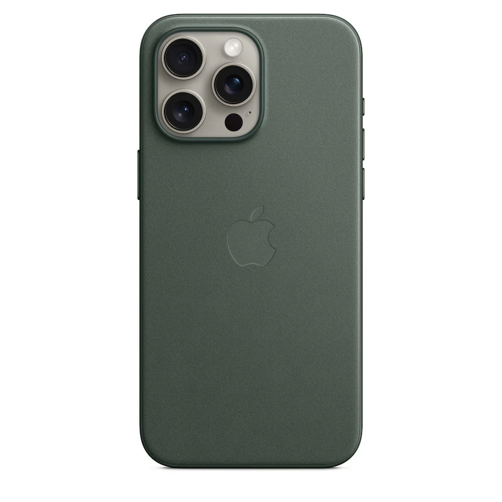 Apple iPhone 15 Pro Max FineWoven Case with MagSafe - Evergreen