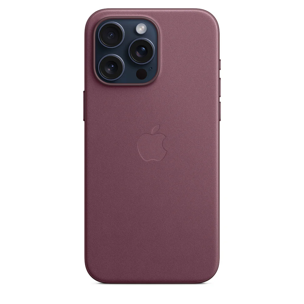 Apple iPhone 15 Pro Max FineWoven Case with MagSafe - Mulberry - Image 2