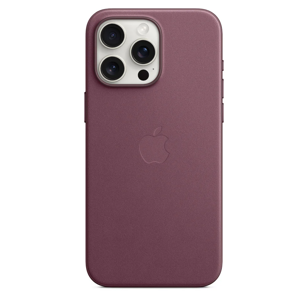 Apple iPhone 15 Pro Max FineWoven Case with MagSafe - Mulberry - Image 3
