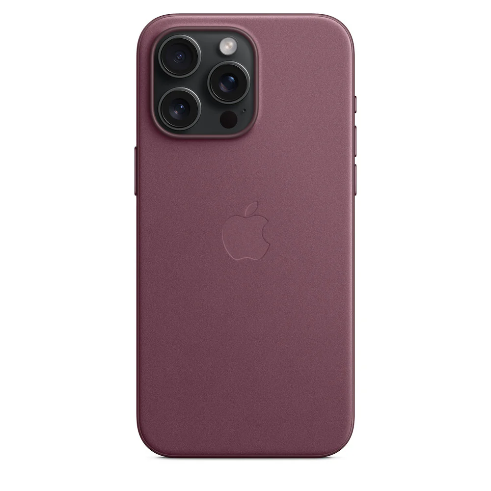 Apple iPhone 15 Pro Max FineWoven Case with MagSafe - Mulberry - Image 4