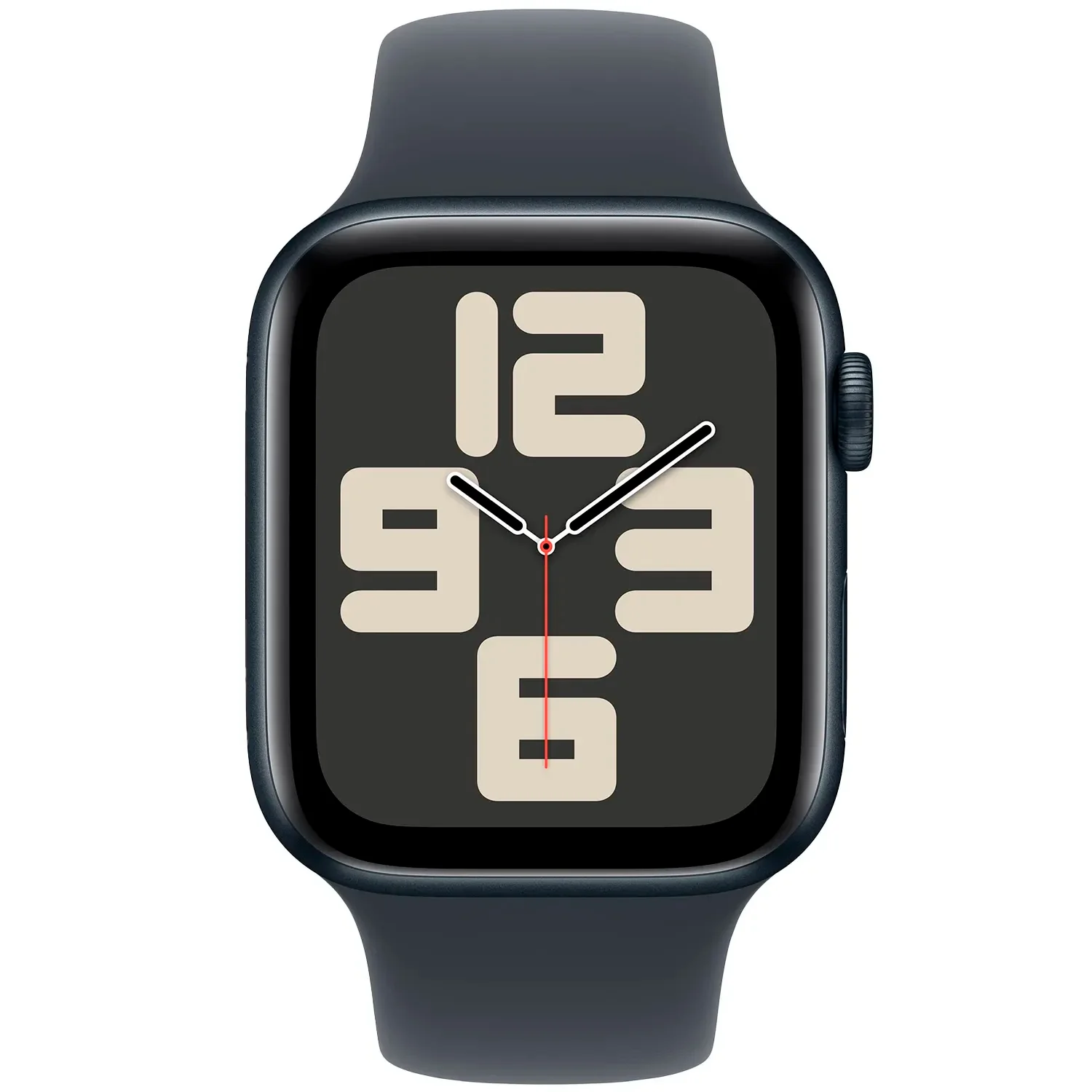 Apple Watch SE GPS 44mm Midnight Aluminium Case with With Midnight Sport Band - Image 2