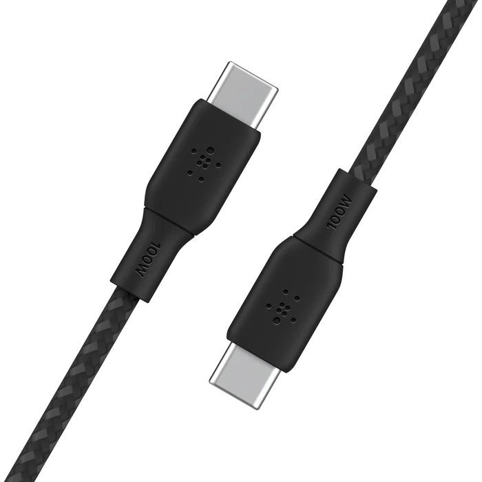 Belkin Boost Charge Braided USB-C to USB-C Cable 100W PD (2m) - Image 5