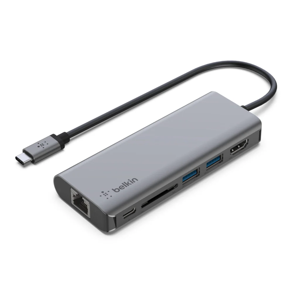 Belkin USB-C 6 -in-1 Multiport Adapter - Image 2