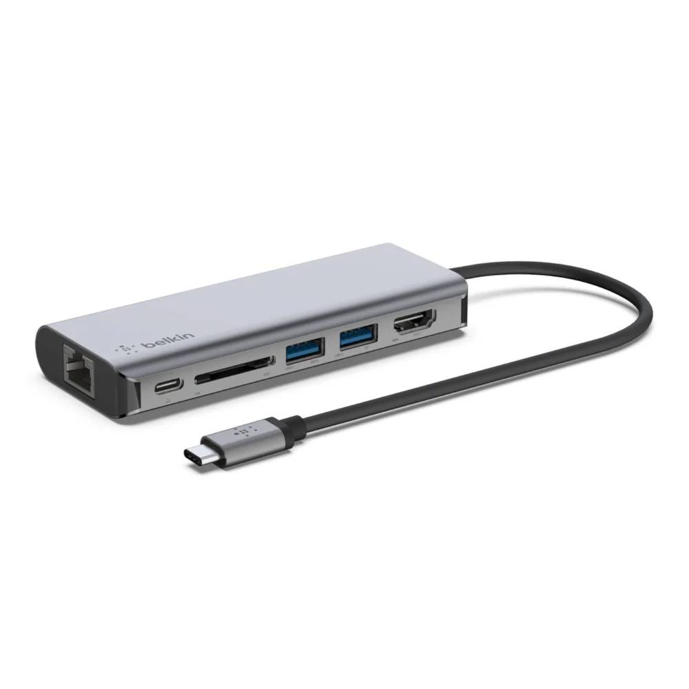 Belkin USB-C 6 -in-1 Multiport Adapter - Image 6
