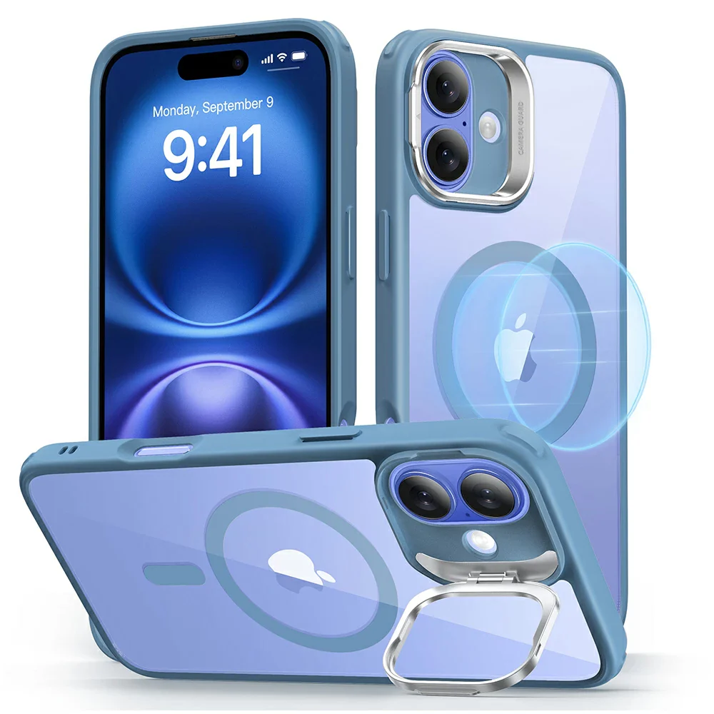 ESR iPhone 16 Classic Hybrid Case with Stash Stand - Image 3
