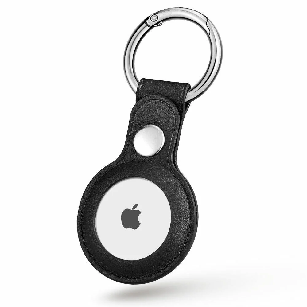 ESR Metro Leather AirTag Keychain Case - Image 2