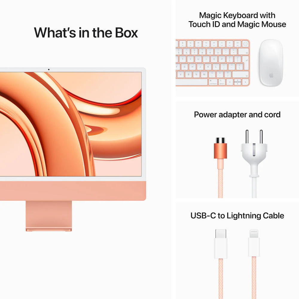iMac with Retina 4.5K display | Apple M3 Chip | 8- Core CPU | 10-Core GPU | 512GB - Image 12