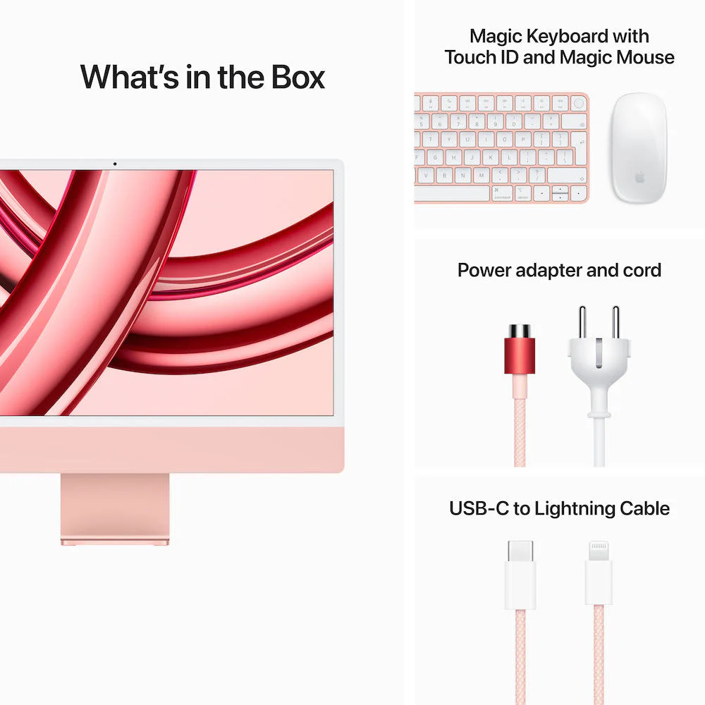iMac with Retina 4.5K display | Apple M3 Chip | 8- Core CPU | 10-Core GPU | 512GB - Image 16