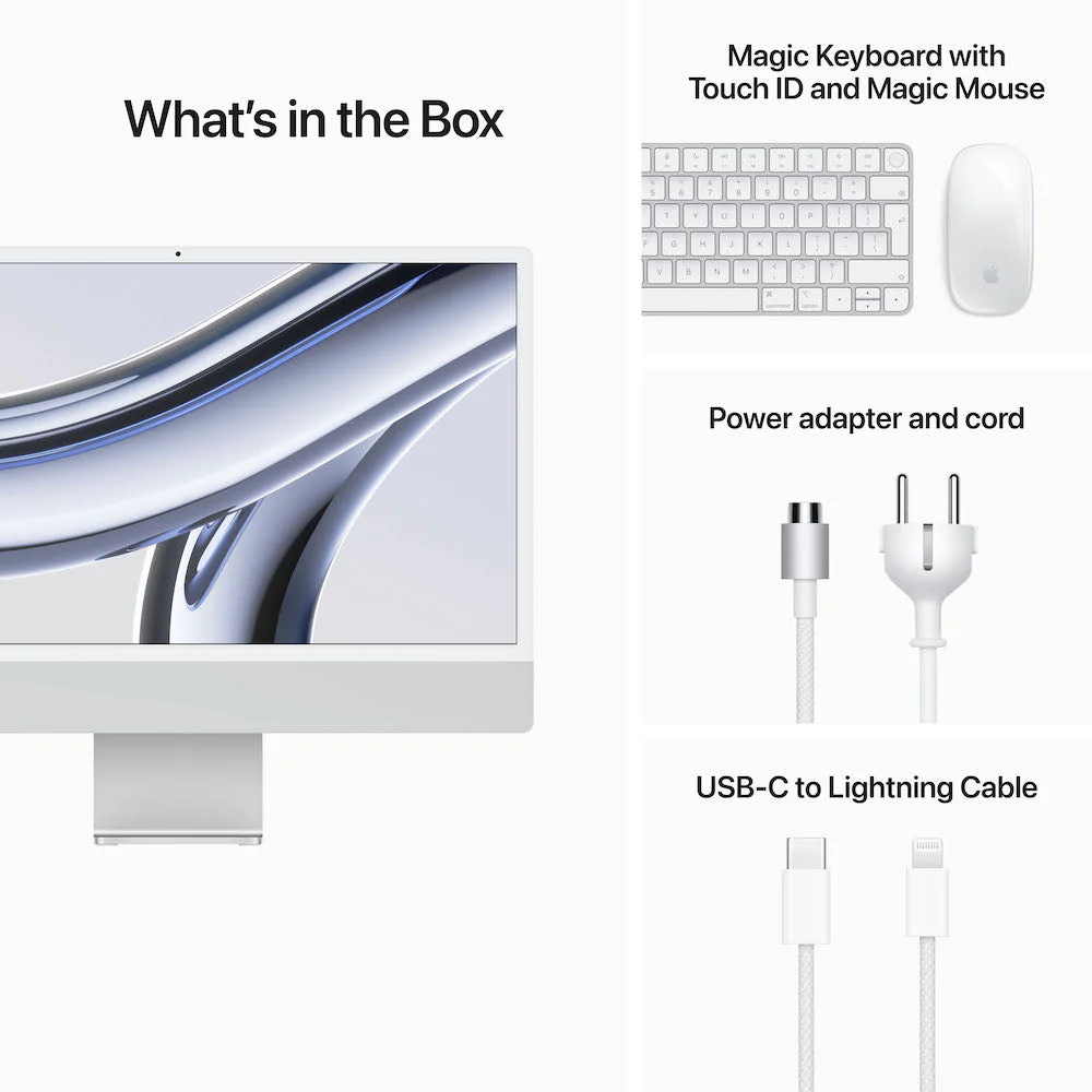 iMac with Retina 4.5K display | Apple M3 Chip | 8- Core CPU | 10-Core GPU | 512GB - Image 24