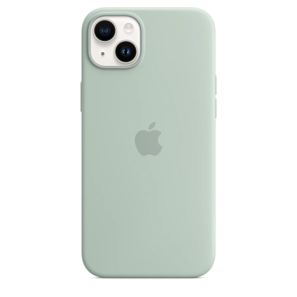 iPhone 14 Plus Silicone Case with MagSafe - Succulent - Image 4