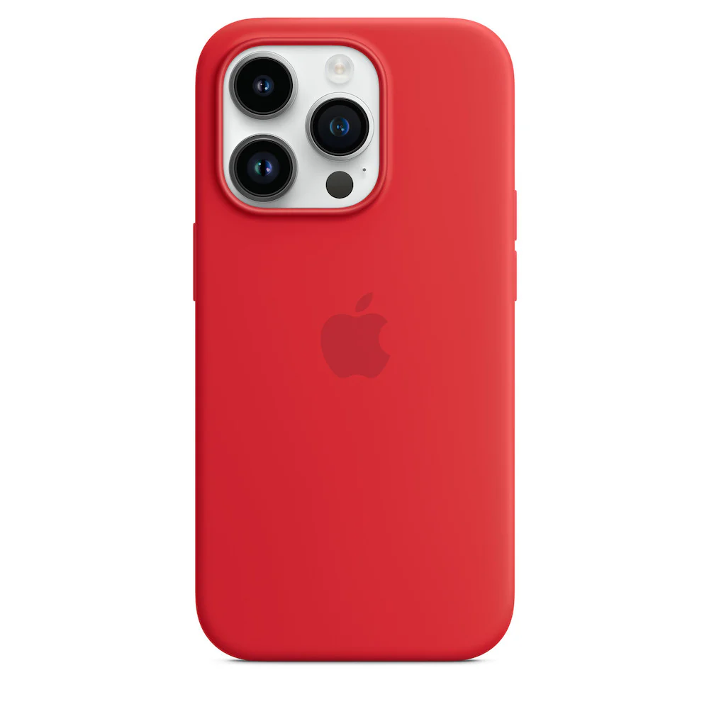 iPhone 14 Pro Silicone Case with MagSafe - (PRODUCT)RED - Image 2