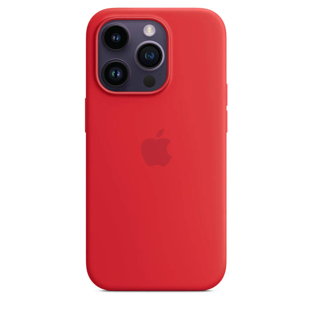 iPhone 14 Pro Silicone Case with MagSafe - (PRODUCT)RED - Image 5