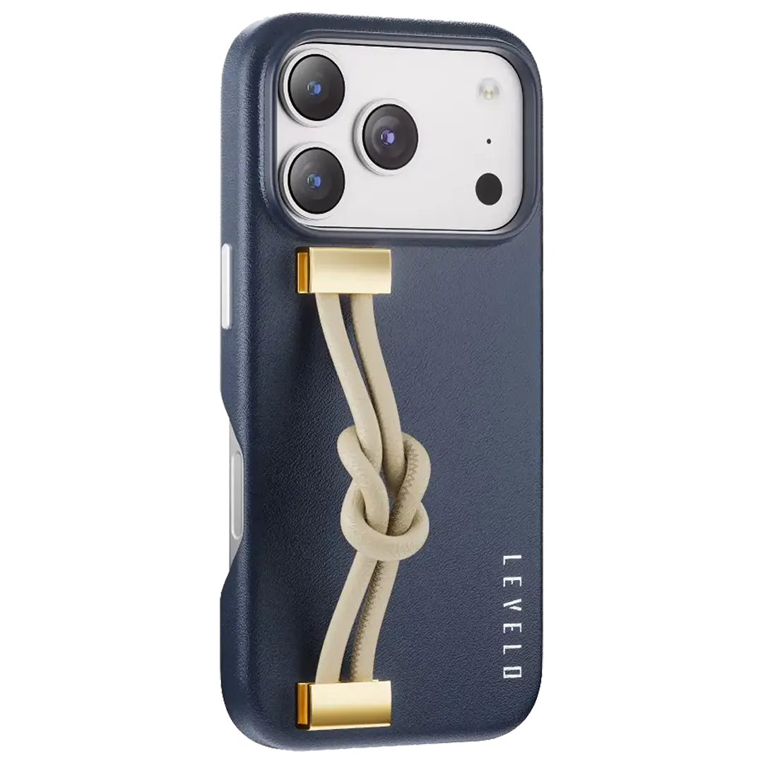 Levelo Polaris PU Leather Case for iPhone Pro Max - Image 4