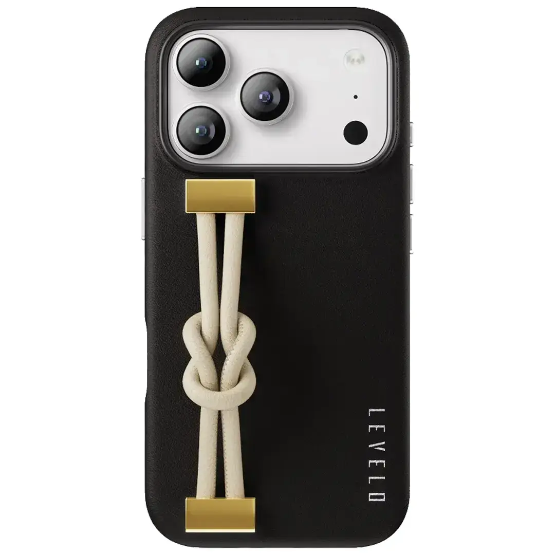 Levelo Polaris PU Leather Case for iPhone Pro Max - Image 9