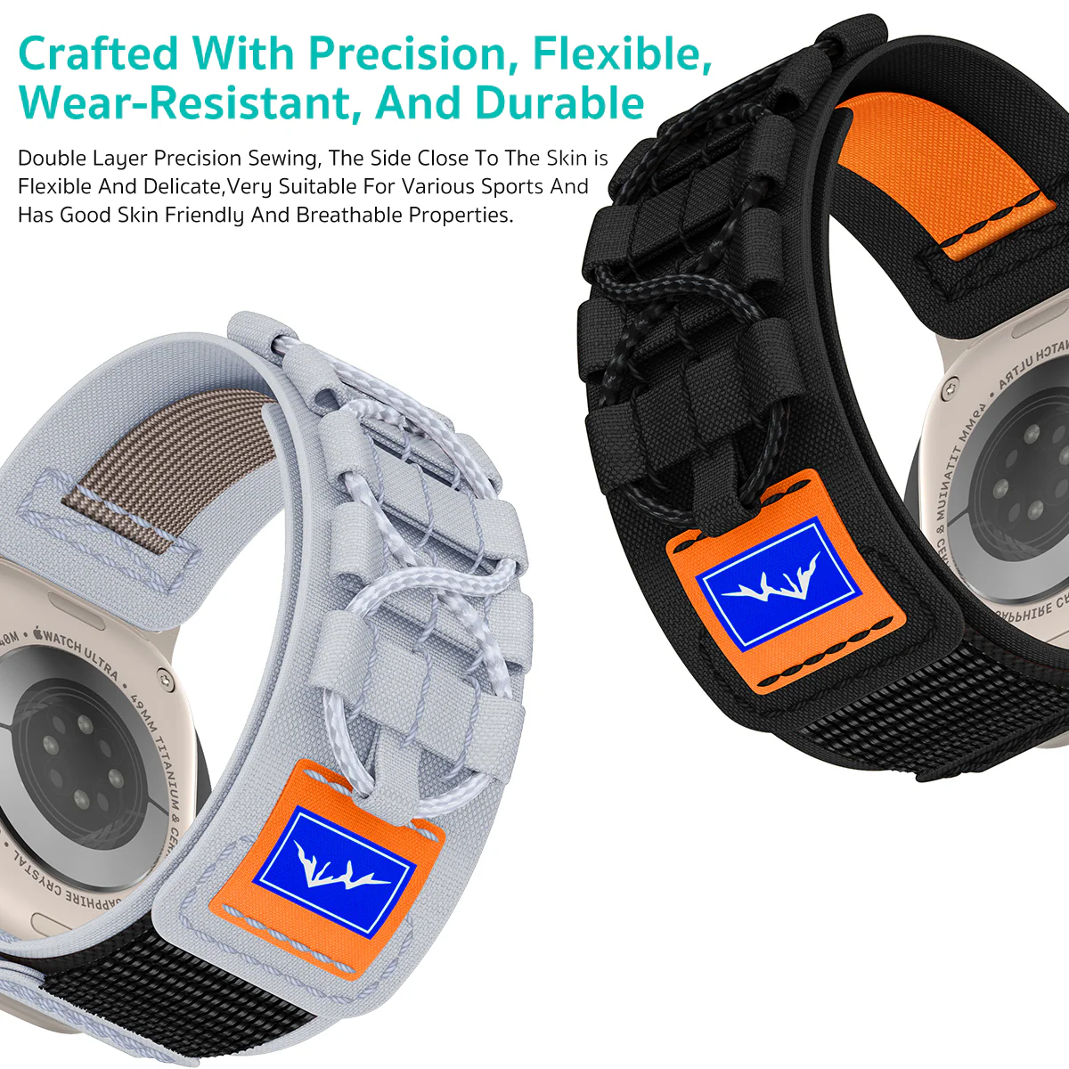 Lightweight Breathable Nylon Braided Band - Image 5