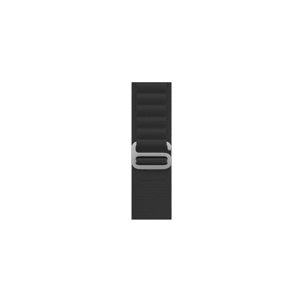 PAWA California Alpine Apple Watch Strap with G-Hook - Black - Image 4