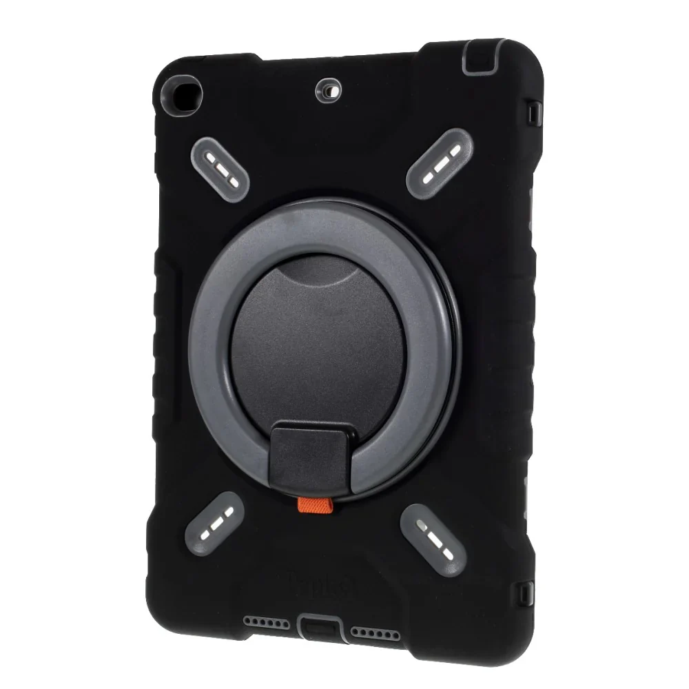 Pepkoo Cover For Ipad 10.2 With Kickstand - Black