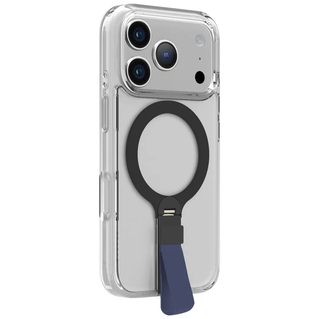 Levelo Spira Grip Case for iPhone iPhone 17 Pro Max Mid Blue - Image 3