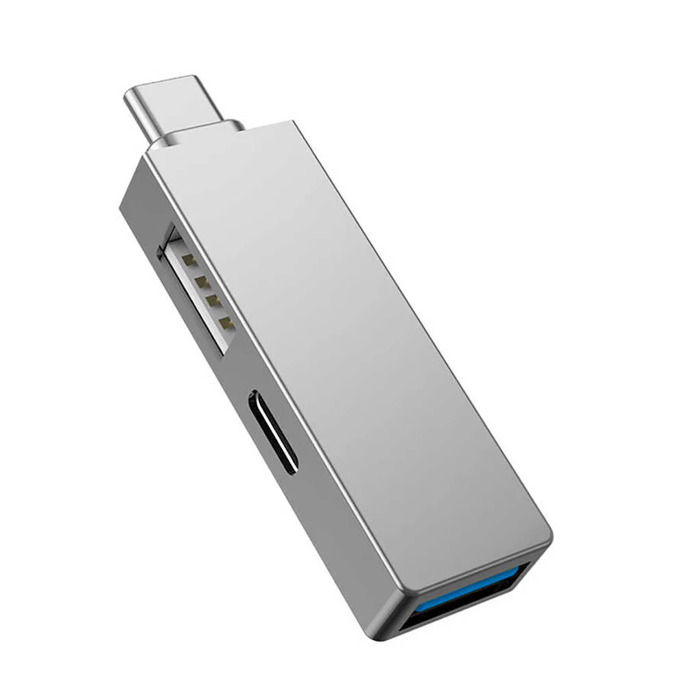 Wiwu T02 Pro 3-in-1 USB-C Adapter - Image 2