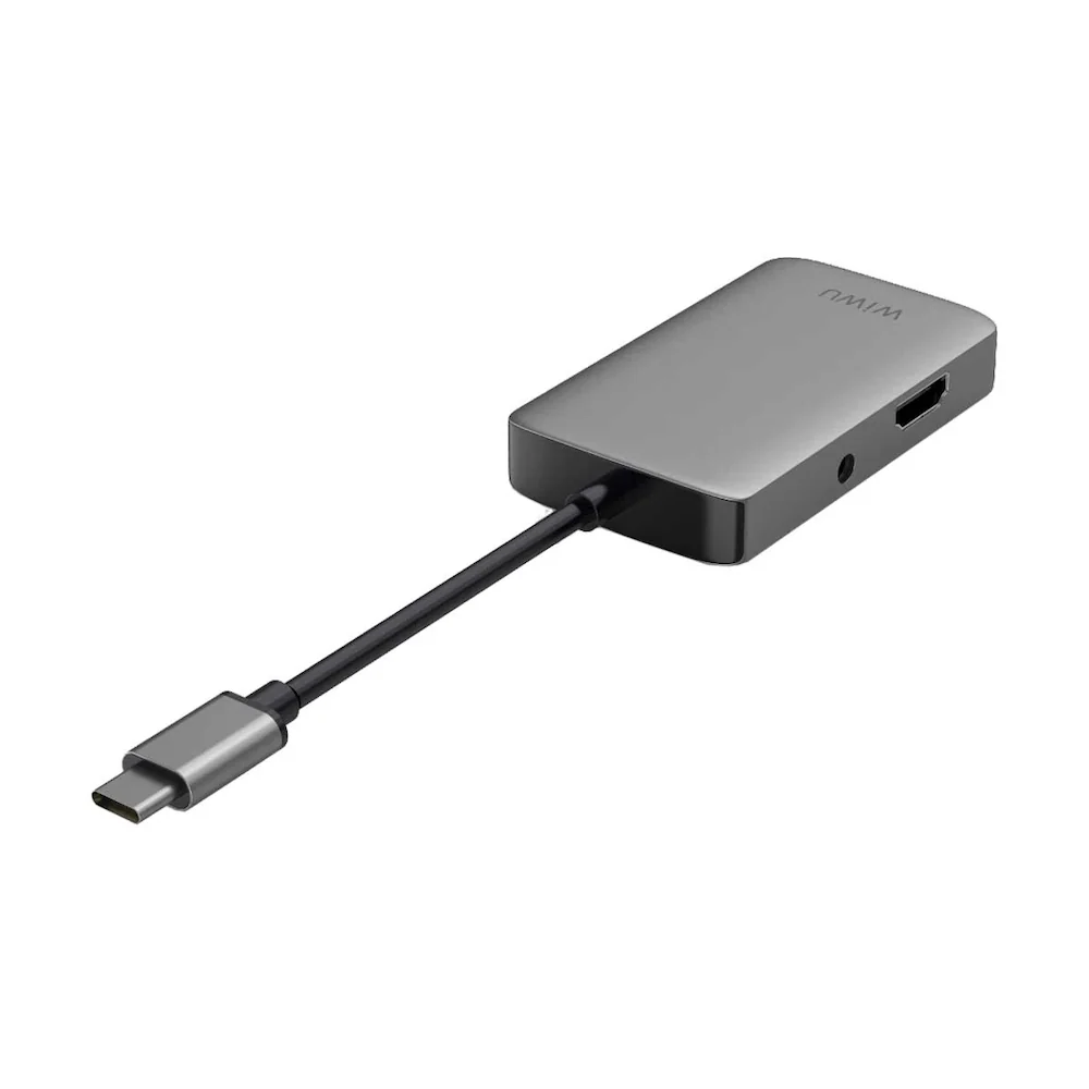 Wiwu Alpha 5-in-1 USB-C Adapter A513HVP - Image 2